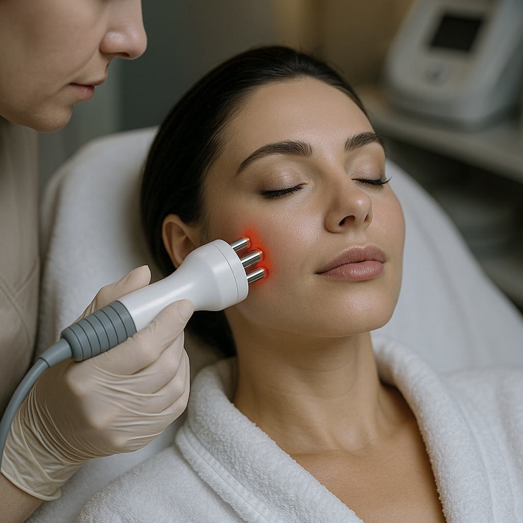 Zabieg radiofrekwencji (RF) – aparat i wykonanie